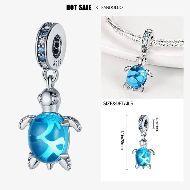 New 925 Sterling Silver Charm Beads for Pandach Bracelets