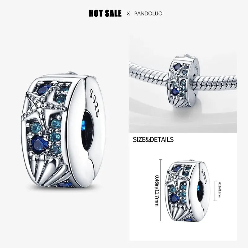 New 925 Sterling Silver Charm Beads for Pandach Bracelets