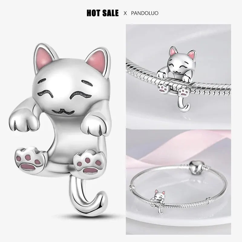 New 925 Sterling Silver Charm Beads for Pandach Bracelets