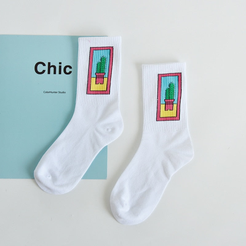 Japanese Cotton Colorful Kawaii Cute Socks