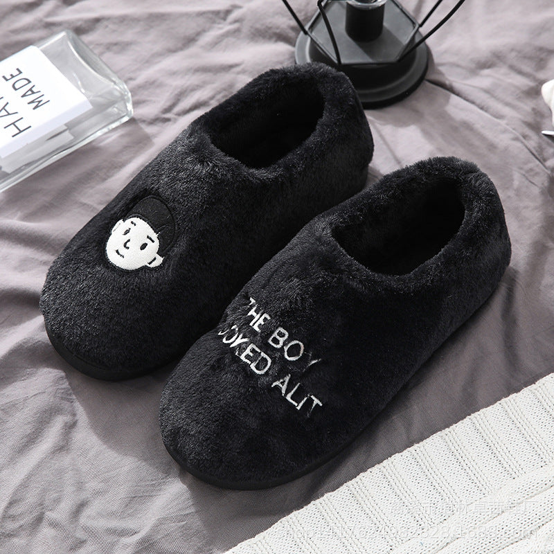 Home Funny Thermal Cotton Slippers