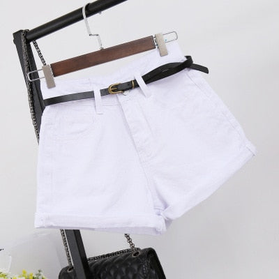 Classic Casual Women Denim Shorts