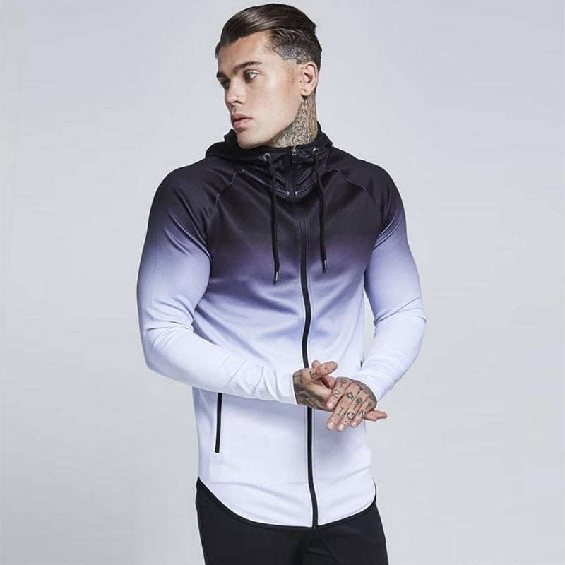 Mens Hooded Sports Tracksuit