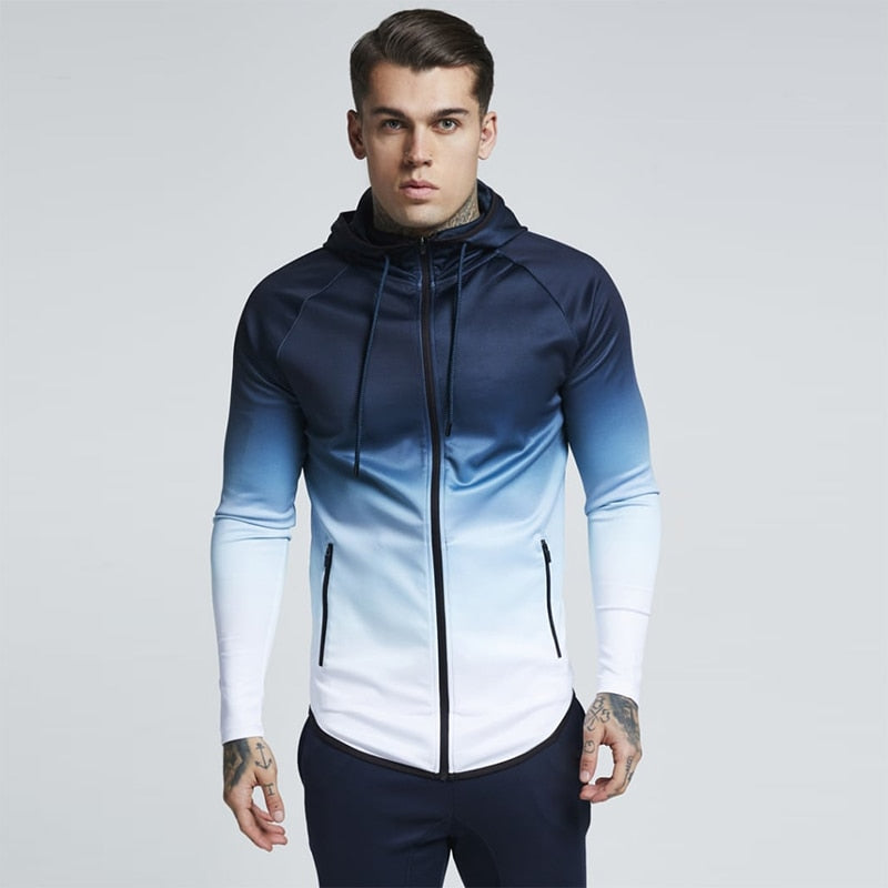 Mens Hooded Sports Tracksuit