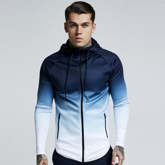 Mens Hooded Sports Tracksuit