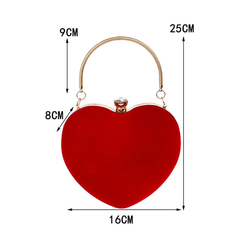 Heart Design Clutch