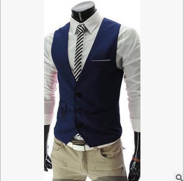 Slim Fit Male Vests