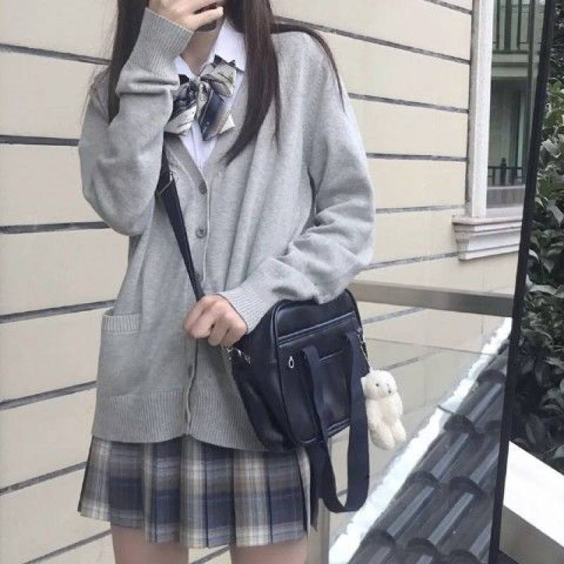 Schoolgirl Loose Cute Sweaters Cardigan