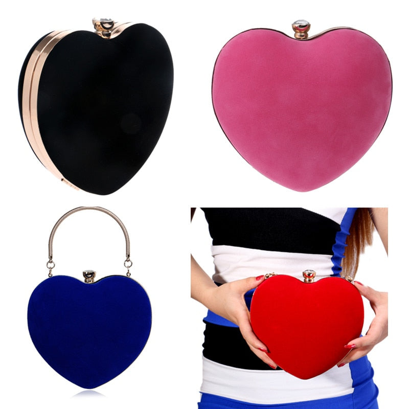 Heart Design Clutch