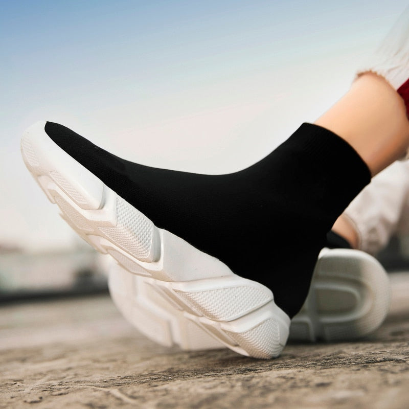 Knit Breathable Socks-Shoes