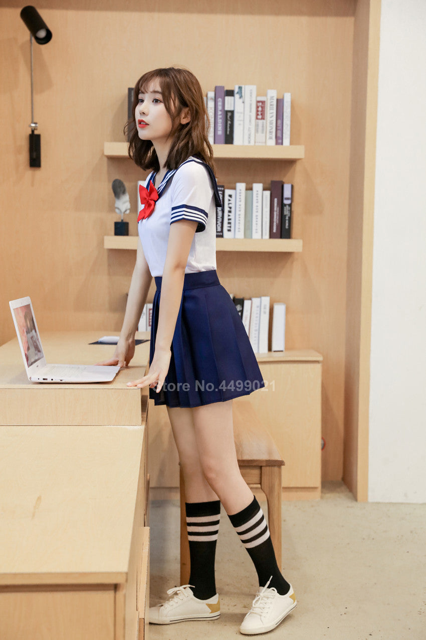 Japanese Schoolgirl Sailor School Uniform