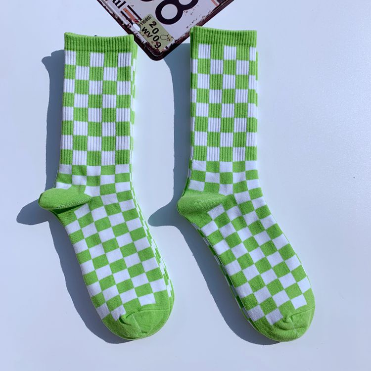 Korean Hip Hop Style Skateboard Long Socks