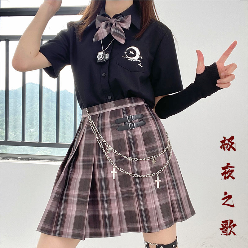 JK Uniforms Pleated Shirt/Skirt/Sets