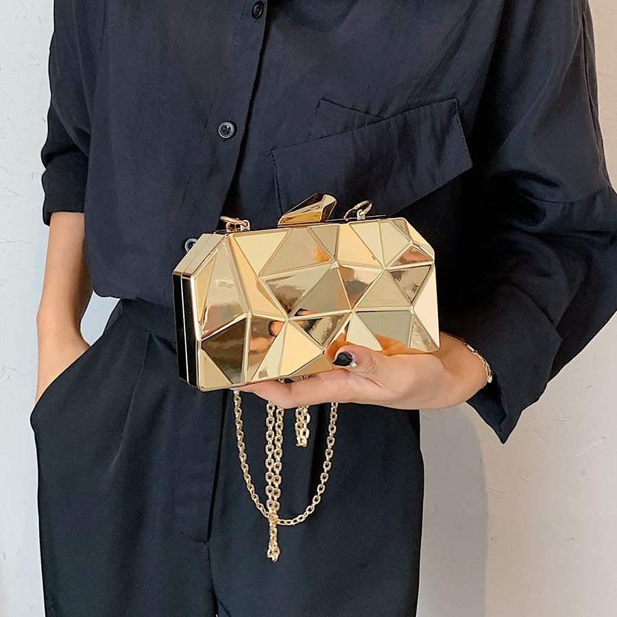 Golden Prism Clutch