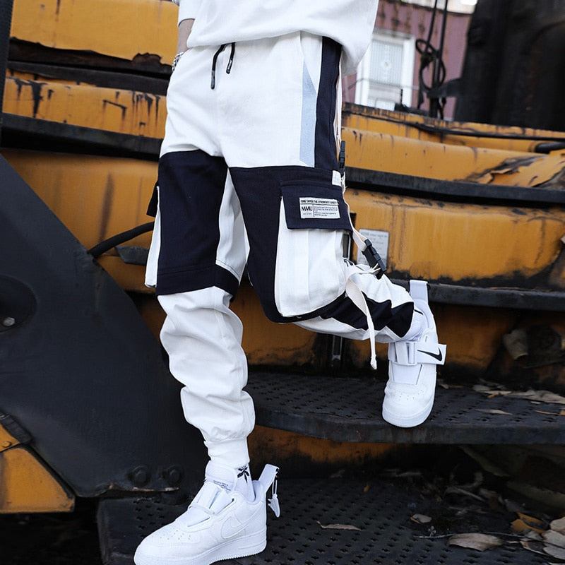 Men Casual Hip Hop Joggers Cargo Pants