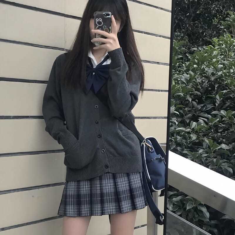 Schoolgirl Loose Cute Sweaters Cardigan