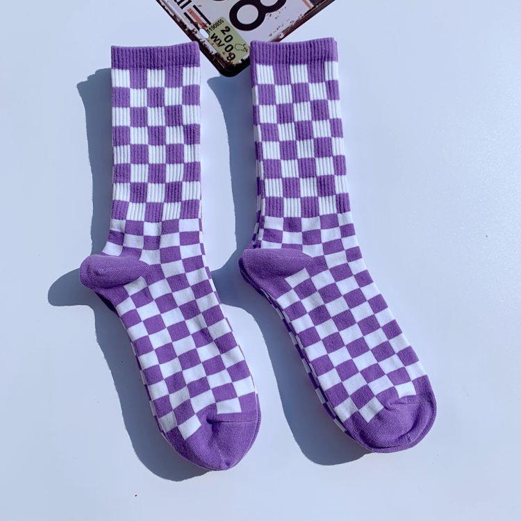 Korean Hip Hop Style Skateboard Long Socks