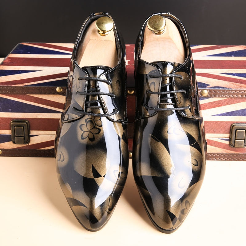 Fashion Patent Luxury Oxford Shoes