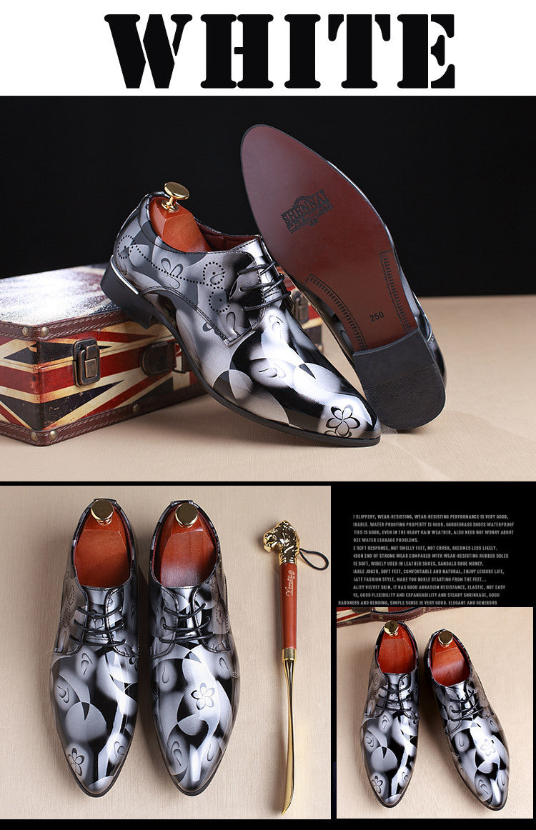 Fashion Patent Luxury Oxford Shoes