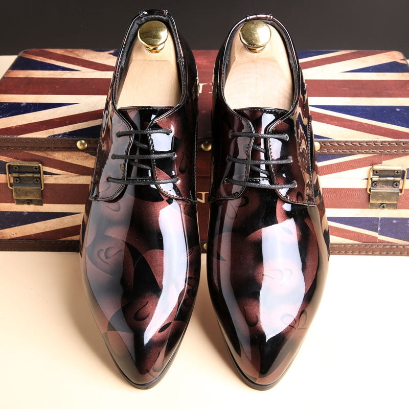 Fashion Patent Luxury Oxford Shoes