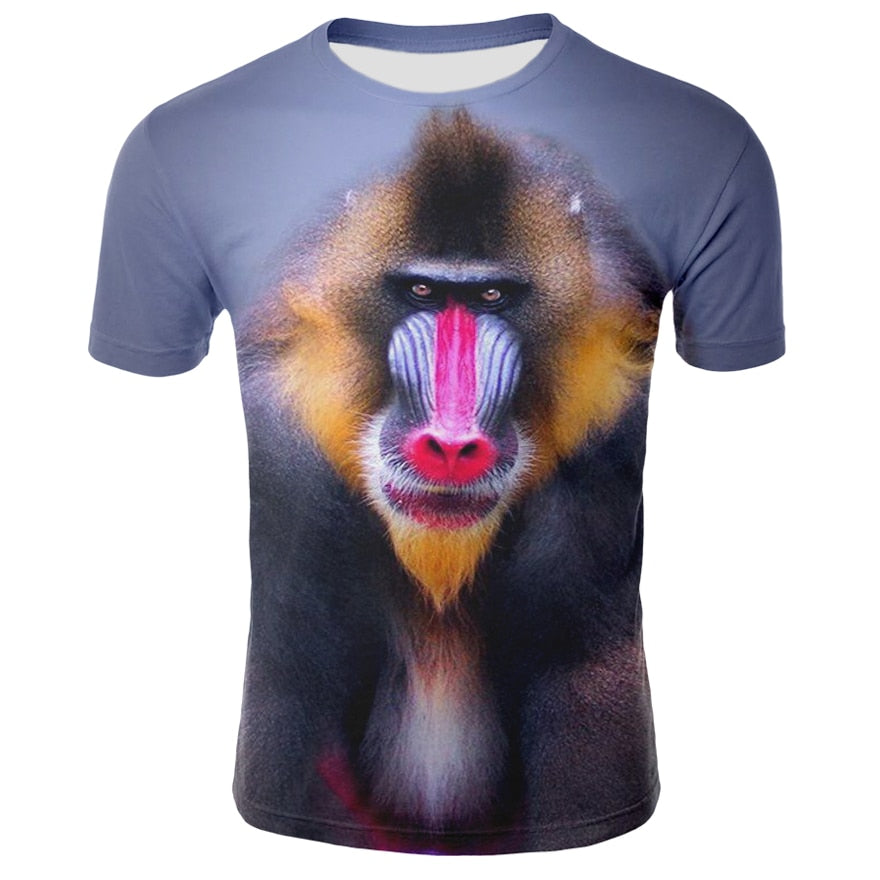 3D Loveliness Animal Tees - Var1