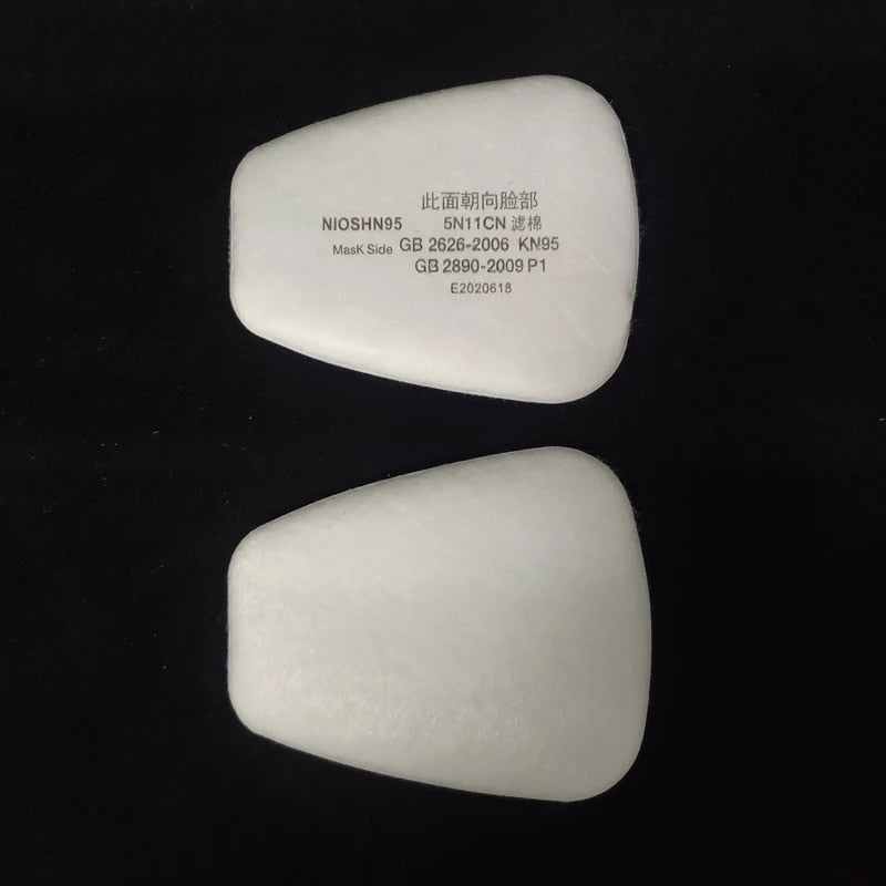 3M Series 6001/6200/7502/6800 Mask Replaced Cotton Filter