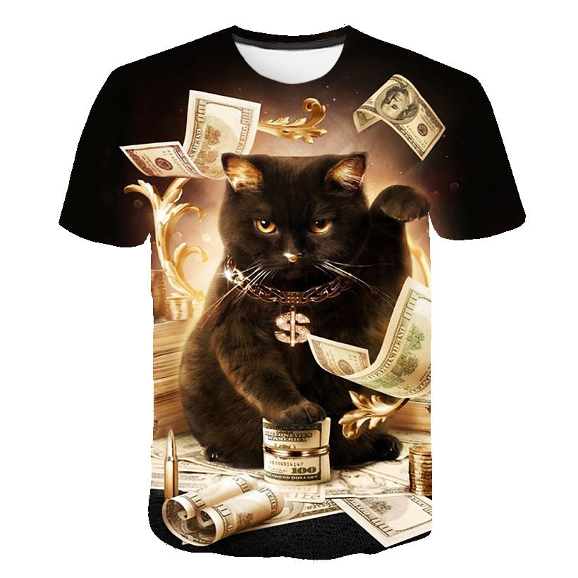 3D Loveliness Animal Tees - Var1