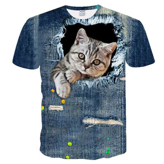 3D Loveliness Animal Tees - Var2