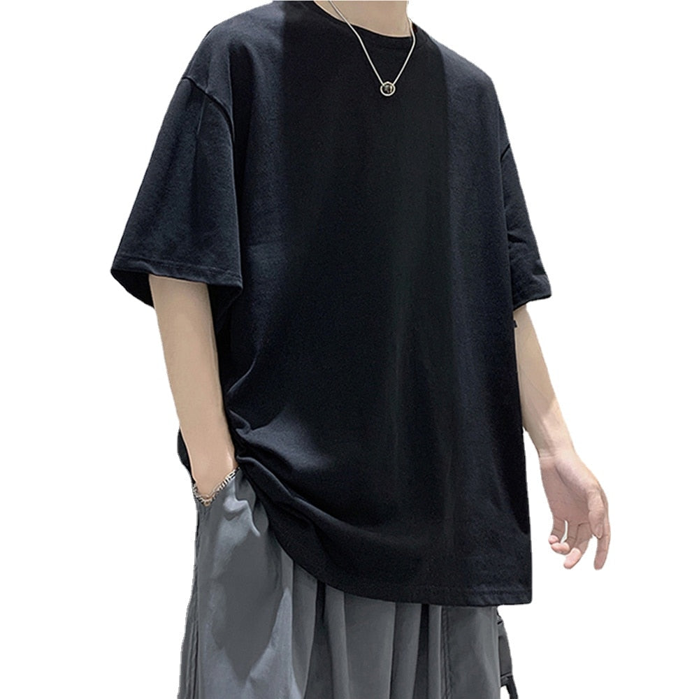 100% Cotton Half Sleeve Loose T-shirt