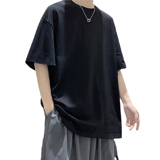 100% Cotton Half Sleeve Loose T-shirt