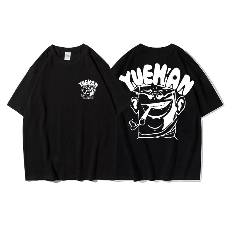 Japanese Privathinker Cat Men/Women Oversized T-Shirts