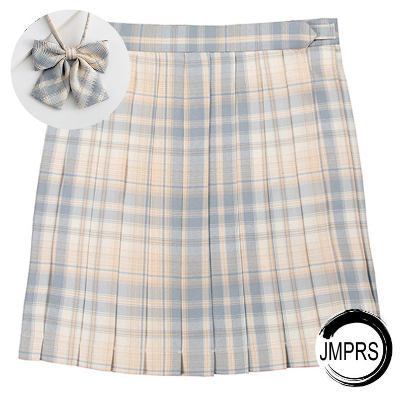 Preppy Girls Dance Mini Skirt Cute + Bow-knot