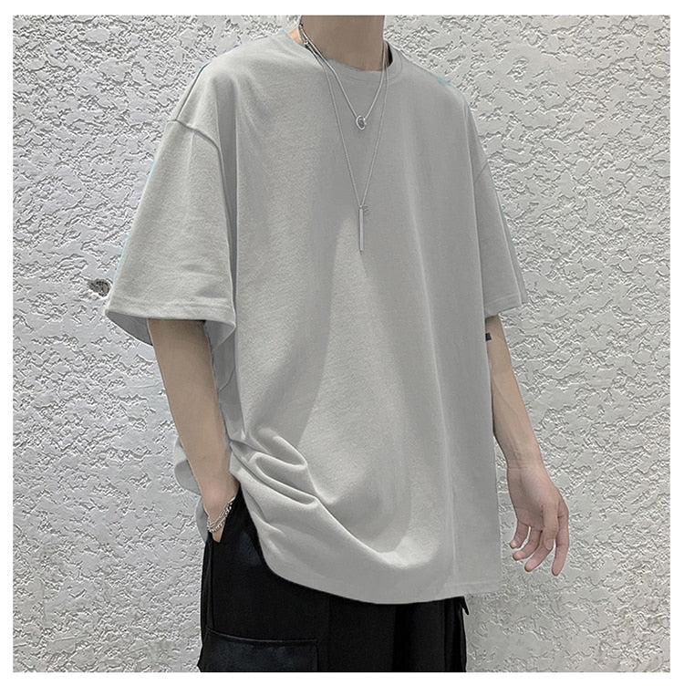 100% Cotton Half Sleeve Loose T-shirt