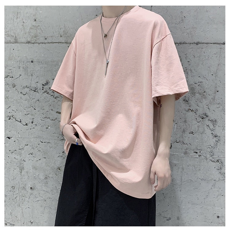 100% Cotton Half Sleeve Loose T-shirt