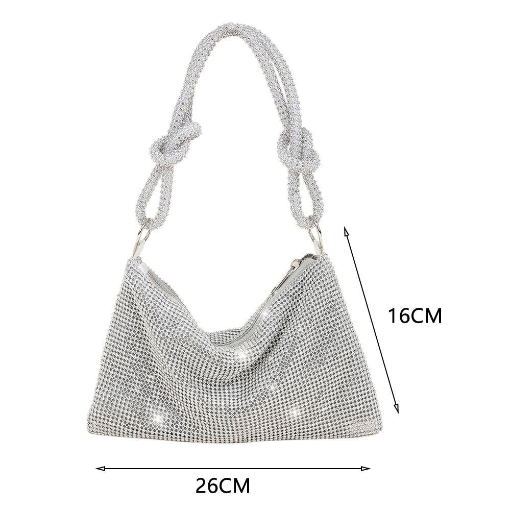 Rhinestones Shiny Crystal Luxury Shoulder Bags