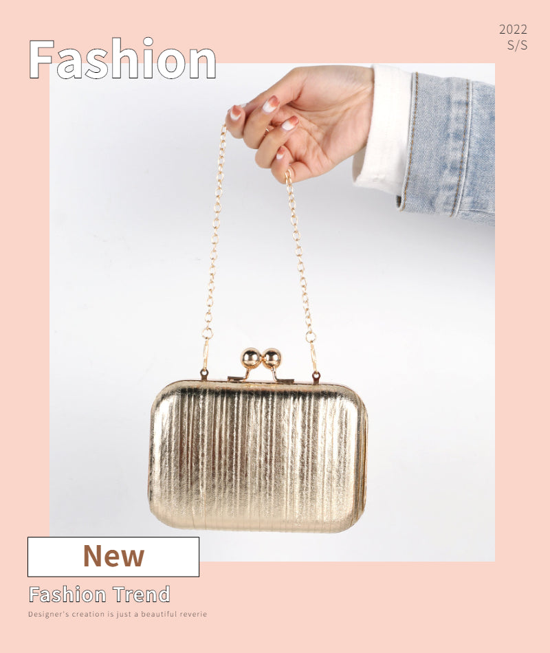 Golden Evening Clutch