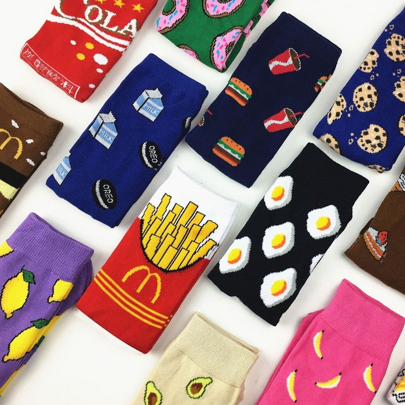 Colourful Fruits Women's Socks