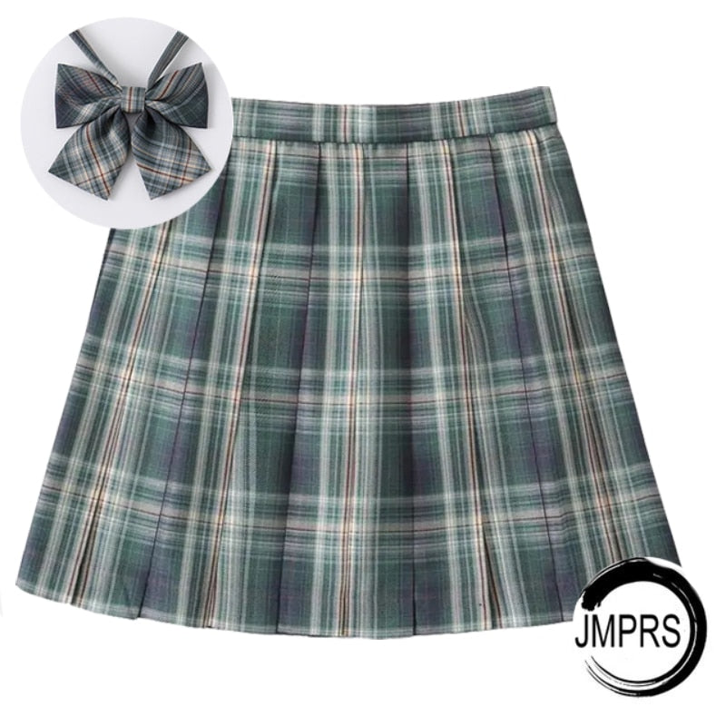 Preppy Girls Dance Mini Skirt Cute + Bow-knot