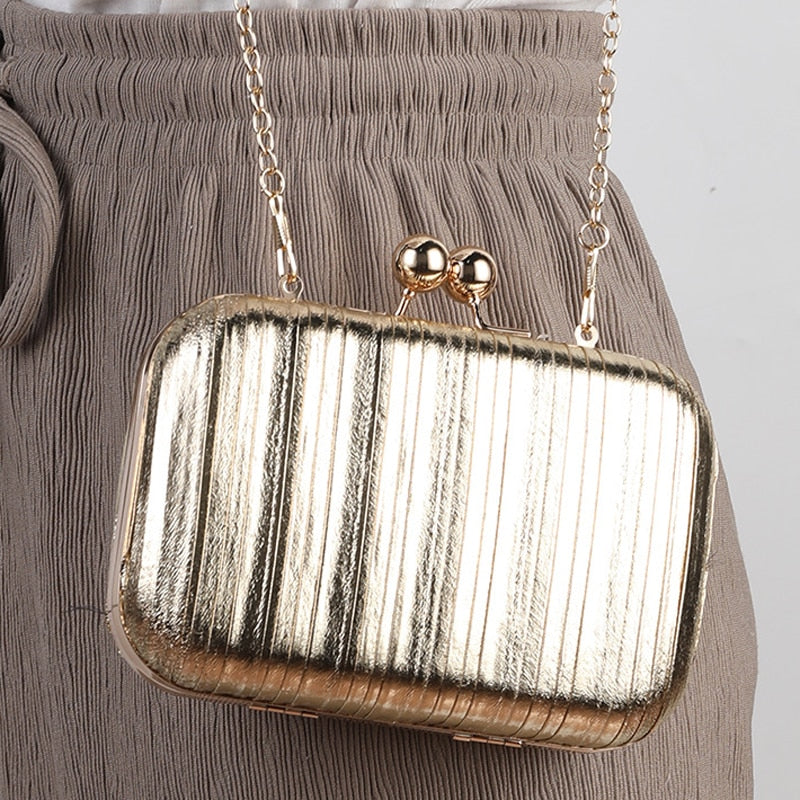 Golden Evening Clutch