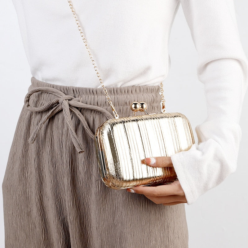 Golden Evening Clutch