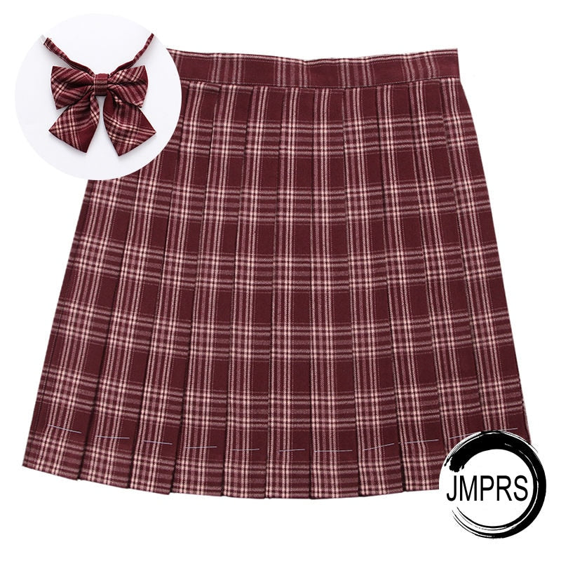 Preppy Girls Dance Mini Skirt Cute + Bow-knot