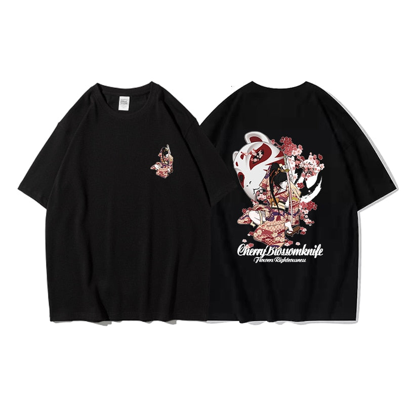 Japanese Privathinker Cat Men/Women Oversized T-Shirts