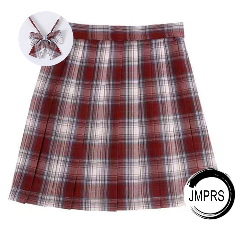 Preppy Girls Dance Mini Skirt Cute + Bow-knot