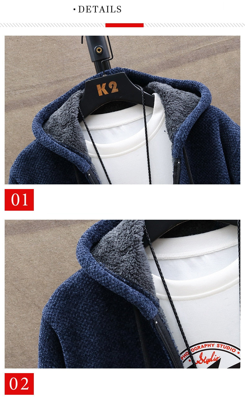 Male Slim Autumn Winter Long Coat Jacket Outerwear