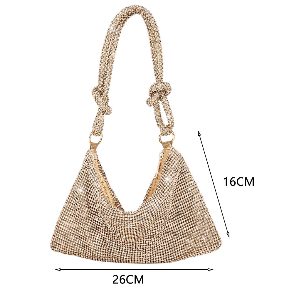 Rhinestones Shiny Crystal Luxury Shoulder Bags