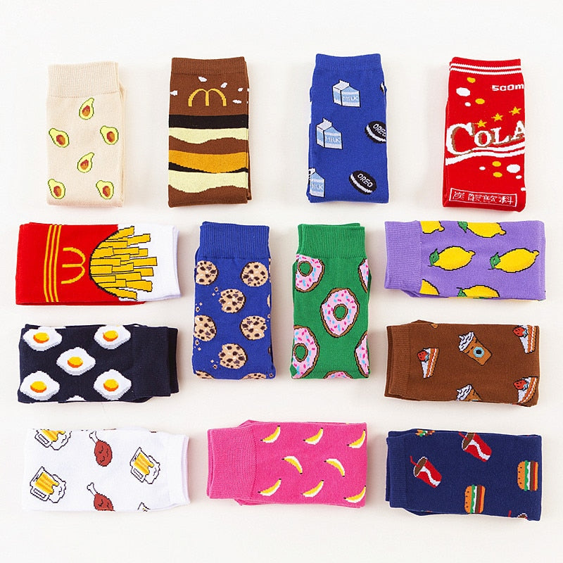 Colourful Fruits Women's Socks