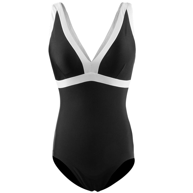 High-end Retro Women One Piece Swimsuit