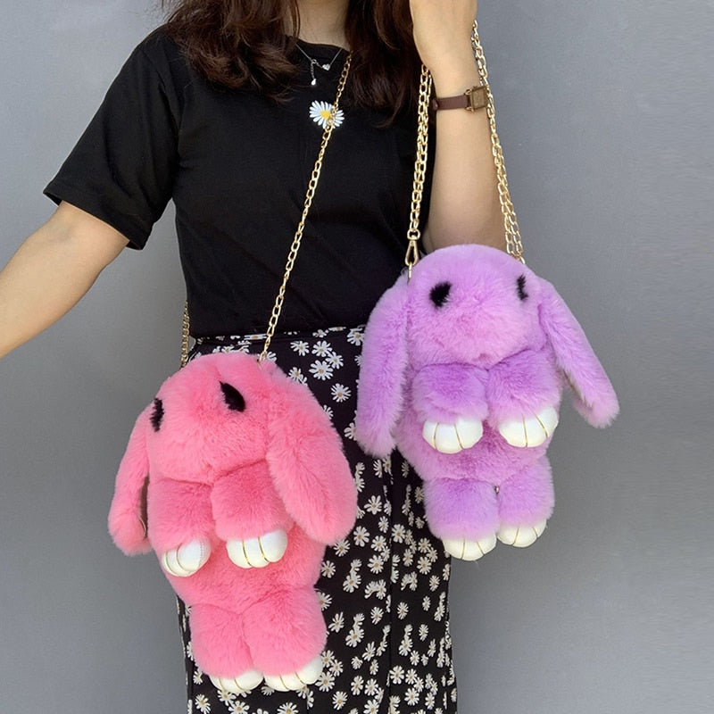 🐰Rabbit Single Colour Shoulder Bag