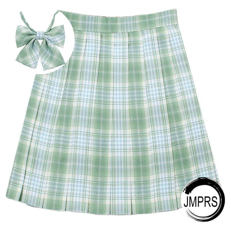 Preppy Girls Dance Mini Skirt Cute + Bow-knot