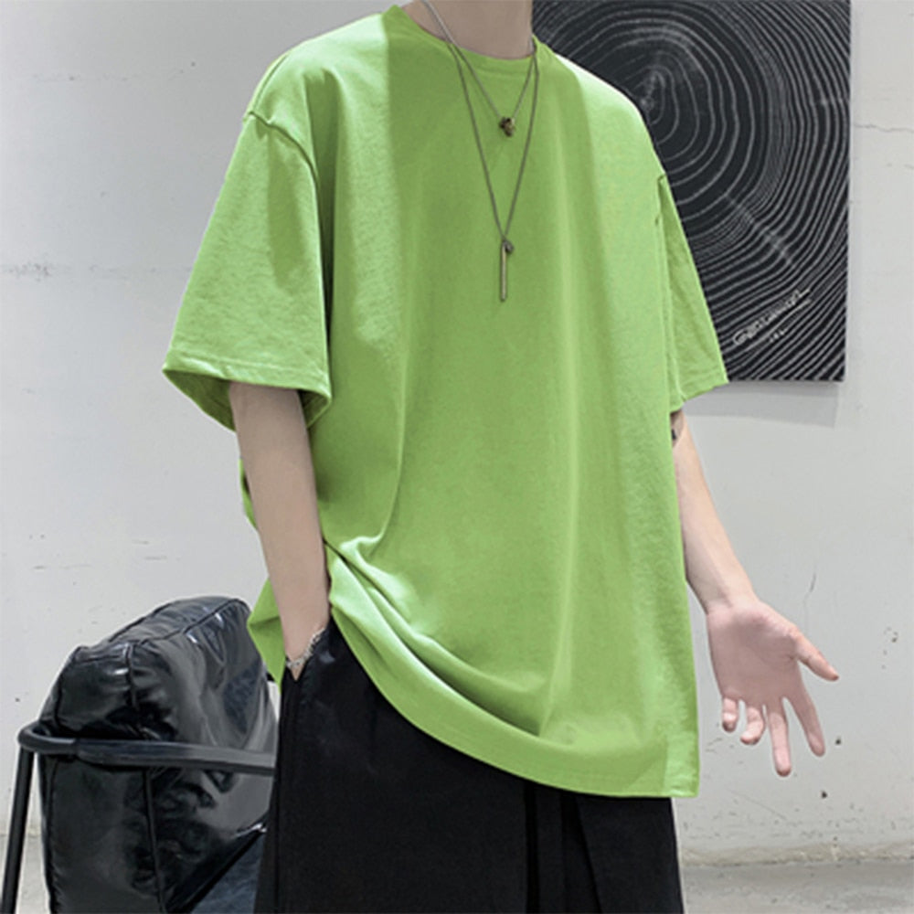 100% Cotton Half Sleeve Loose T-shirt